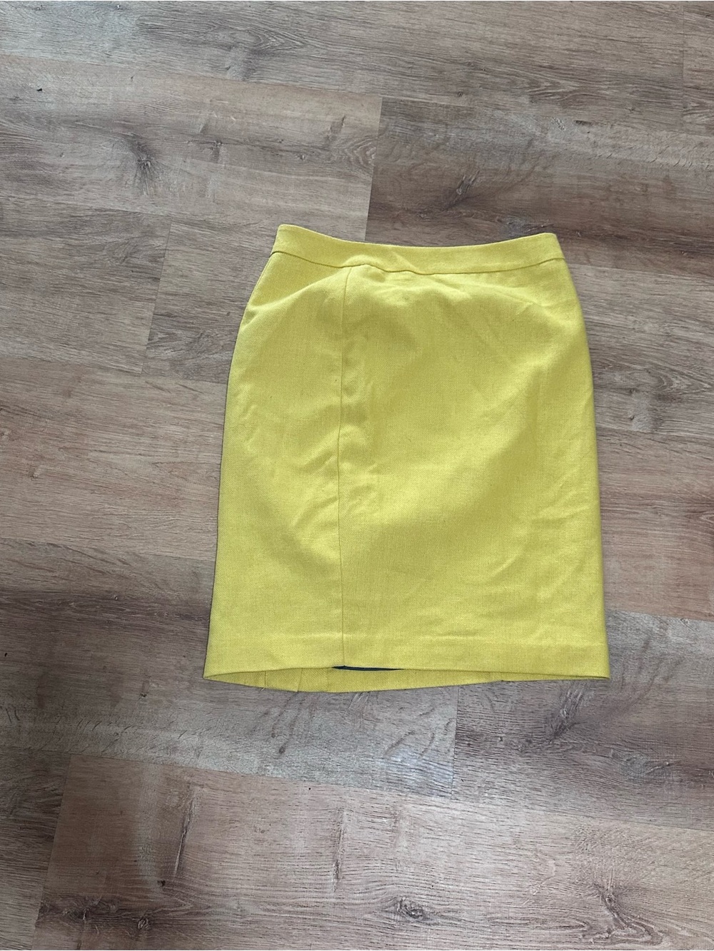 CAbi Yellow Pencil Skirt
